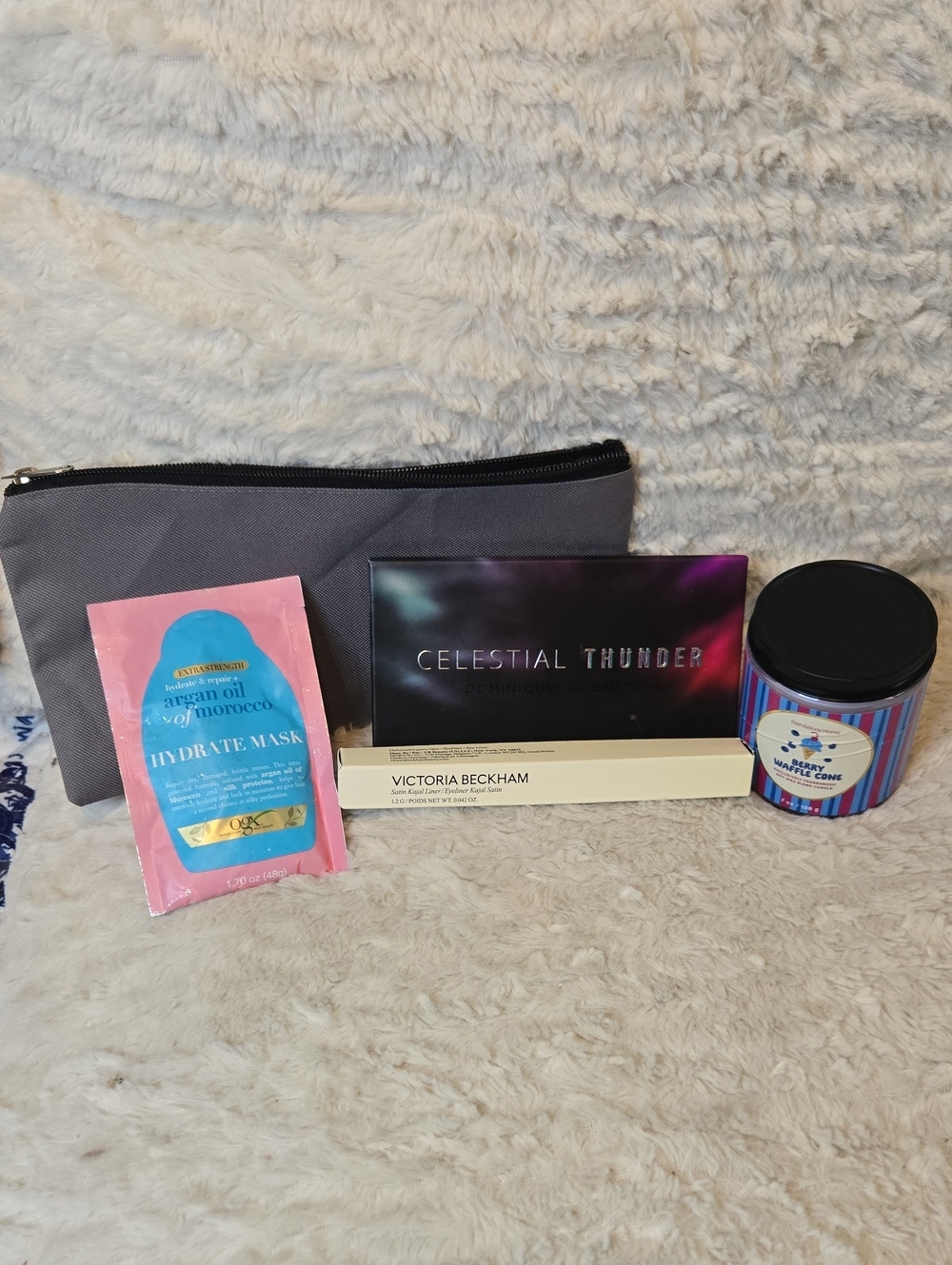 Celestial Thunder Palette + Victoria Beckman Eye Liner Candle Mask And Pouch